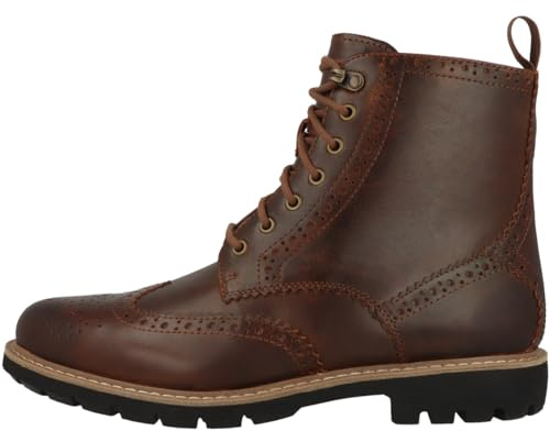 Clarks Batcombe Lord, Herren Chelsea Boots, Braun (Dark Tan Lea -), 42 EU (8 UK)