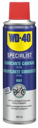 WD-40 Bike Kettenschmiermittel für alle Bedingungen und Umgebungen, Spray, 250 ml