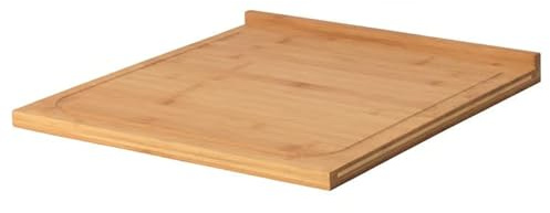 Schneidebrett, 45 x 38 cm, Produktgröße: Länge: 45 cm, Breite: 38 cm, Dicke: 1,8 cm, Material: Bambus, Öl