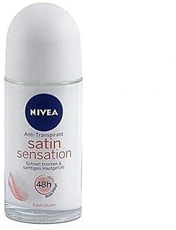 6er Pack - NIVEA Women Satin Sensation Deo Roll-on, Antitranspirant - 50ml