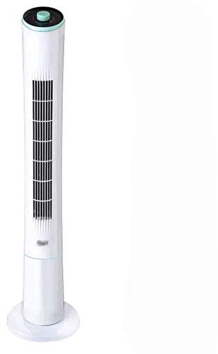 XBSLJ Ventilador de Torre móvil con Enfriador de Aire, Mango portátil 3 Velocidad del Viento Silencioso Ahorro de energía Dormitorio Sala de Estar Oficina Blanco