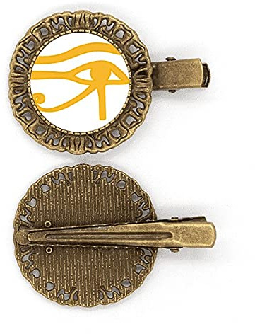 Antikes Ägypten Eye Decoration Pattern Haarnadel Haarschmuck Brosche Haarklammer Barrette
