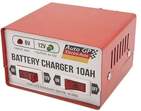 Mainteneur de batterie de voiture, chargeur de batterie intelligent à charge rapide ignifuge 6V 12V réglable pour tondeuses à gazon pour AGM GEL SLA pour camions SUV motos