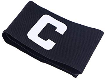 VANZACK Kapitänsbinde Fußball Armbinde, Erwachsene Junior Verstellbare Captain Armband Elastic Kapitäns Armbinde für Kinder, Erwachsene Viele Sportarten 1Stück