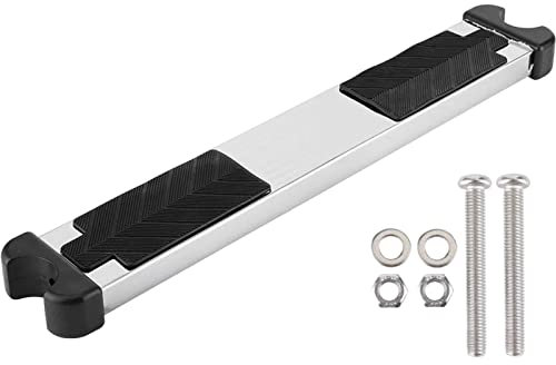 di ingresso e uscita per scale in acciaio inox, set da 3 - Piscina in acciaio inox, 50 x 7,4 cm, gradini per piscine, gradini antiscivolo, pedale scala, pioli di ricambio per piscina con