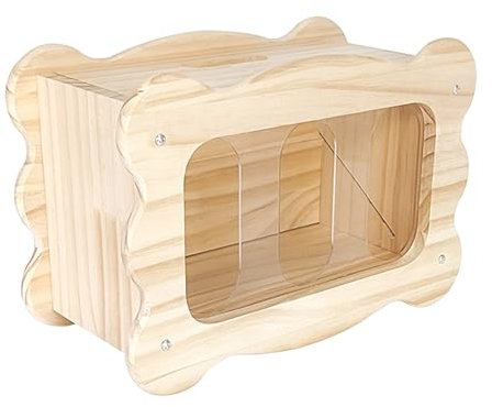 Heuraufe für Kaninchen,Heuraupe für Kaninchen - Kleintiere Heukrippe,Grashalter aus für Hasen, Chinchillas, Meerschweinchen, Käfigzubehör für Kleintiere, Heukiste