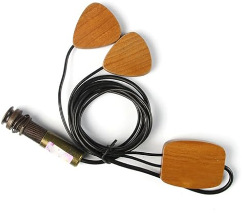 Guqin Tonabnehmer Für Konzertgitarre Ukulele Akustik-Tonabnehmer(Copper)