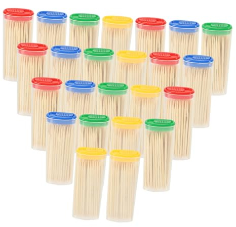 PRETYZOOM Palillos para Cócteles Brochetas Palillos de Piezas Palillos de Ecológicos para El Hogar Y Hoteles