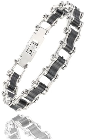 JJDreams Magnetarmband Edelstahl Armband Bibel Bangle Gebet Kreuz Edelstahl Armreif Armkette für Herren als Geshenken