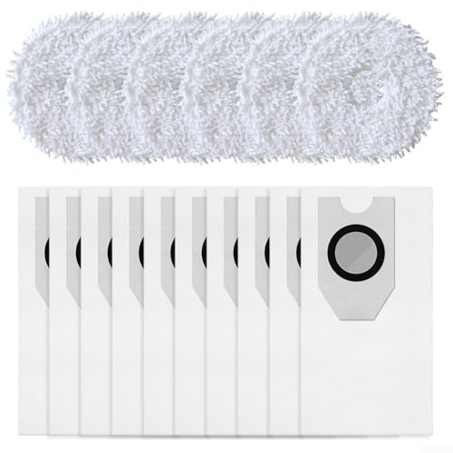 Kit de remplacement pour balai à franges et sacs à poussière conçus spécifiquement pour Eureka J12 modèle (B)