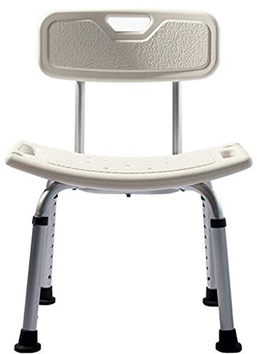 RUHEN Sgabello per Doccia, Sgabello per Vasca da Bagno, Sgabello per Doccia, Vasca da Bagno Regolabile in Altezza e, Panca Antiscivolo, Sedile per Vasca da Bagno, disabili, Anziani