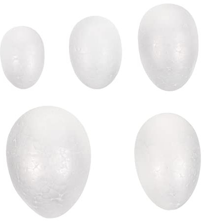 Gadpiparty 50piezas Huevos De Pascua Diy De Simulación Huevos De Pascua Para Pintar Mano Para Manualidades De Fiesta y Decoración