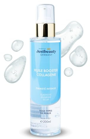 Anti-Aging Kollagen Booster Öl – Mit Schneckenschleim, Aloe Vera & Elastin – Straffendes Gesichtsöl für reife Haut – Feuchtigkeitsspendend & Hautregenerierend 200ml
