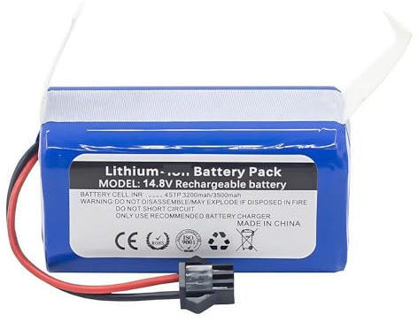 qmcfns Repuesto Aspiradora 950 990 1090 1990 Batería Compatible con Conga 950 990 1090 1990 Batería Litio 2600mah 14.8V