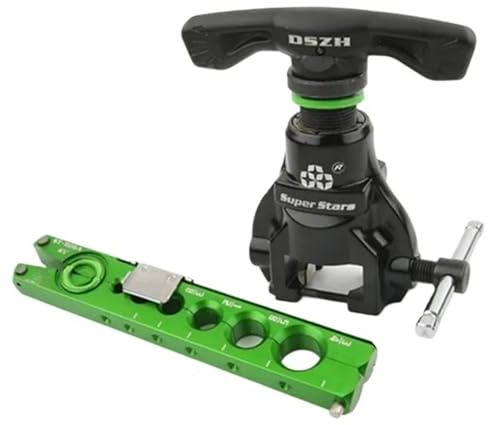 Juego de expansor de tubos de cobre de ST-806FT, herramienta de abocardado de escariador métrico for aire acondicionado, juego de herramientas de abocardado de tubos, herramientas de expansor de tubos