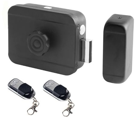 Cerradura de puerta con control remoto para el hogar, sin llave, invisible, inteligente, cerradura de puerta electrónica, seguridad