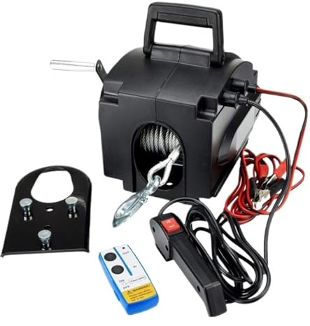 SMTYXS Cabrestante Eléctrico Portátil For Yates Marinos For Tractores Grúa Pequeños Rendimiento Potente