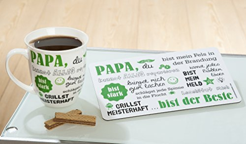 Gilde 1 Tasse Jumbo Papa du Bist Immer pour Moi da 400 ML, Cadeau, fête des pères, Vaisselle, Cuisine