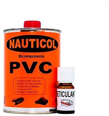 Nauticol Pegamento para reparación de neumáticas de PVC Pegamento para hinchables