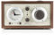 Tivoli Audio Model Three Bluetooth FM/AM Radio Alarm Clock (Walnut/Beige)