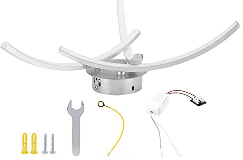 Lámpara de techo Lámpara de arco moderna Lámpara de techo LED para el hogar Adecuado para iluminación de dormitorio/cocina/comedor