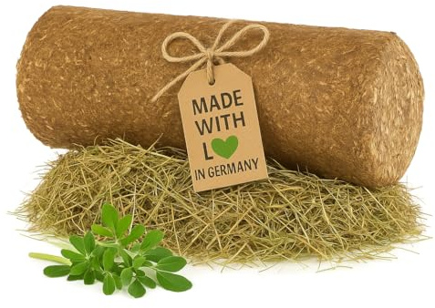 LAX Knusperstangen Heu & Luzerne für Pferde 14 kg (16 Stangen) – Getreide- & melassefreie Raufutter-Snacks – Gesundes Pferdeleckerli