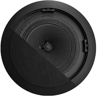 Vivaldi Ulisse ROUND5T - Diffusore rotondo, da incasso (Nero)