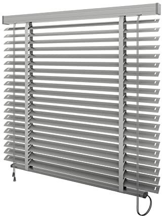 OR TENDE - Tenda Veneziana da 50 mm 100x300 cm per Esterno Su Misura in Alluminio con Nastro in Stoffa di facile montaggio Made in Italy