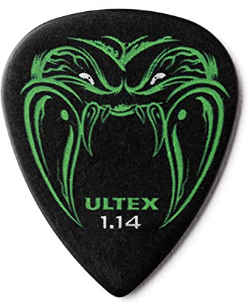 JIM DUNLOP Hetfield's Black Fang Gitarrenplektren, 1,14 mm, 24 Stück