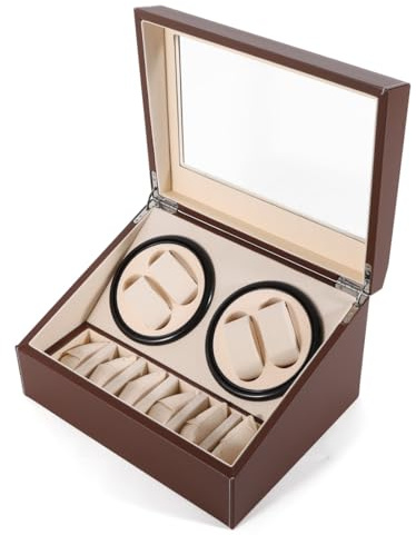 biusgiyeny 4+6 Automatik Uhrenbeweger Uhrenbox Automatikuhren Automatik Uhrenbeweger Uhrenbox Automatikuhren Uhren Automatik Uhrenbeweger Watch Winder Box Uhrenkasten