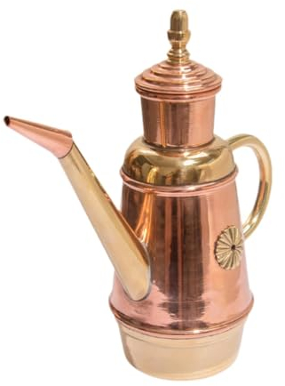SiaBiced Kupfer Ölspender, Eleganter Behälter für Küchenliebhaber, 450 Ml
