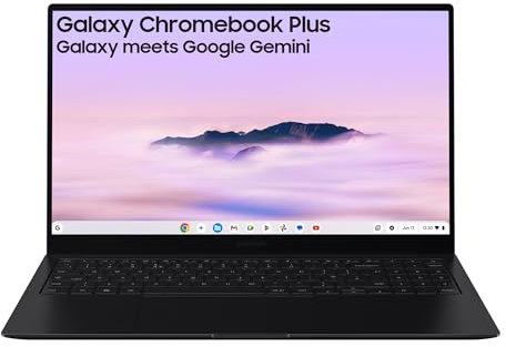 Samsung Galaxy Chromebook Plus Gemini AI Laptop, i5 Processor, Built in Gemini Quick Insert Key, 8GB Memory RAM 256GB Storage, Neptune Blue