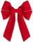 6pz Fiocchi Rossi Albero di Natale, Fiocco Decorativo Natalizio Grandi per Ghirlanda Decorazione Ornamenti Confezioni Fai da Te (Rosso-19×23cm)