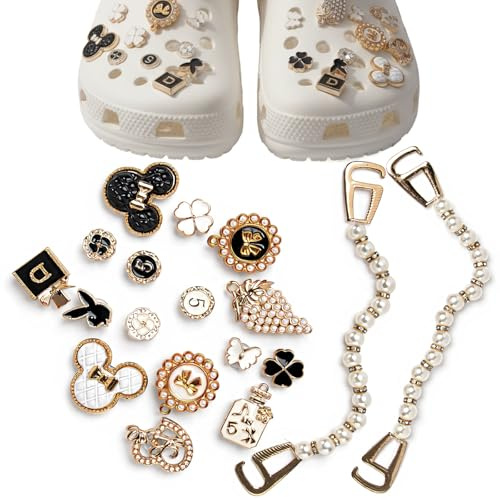 ShigKeu 18PCS Crystal Diamond Shoe Accessories Cute Cartoon Shoe Charms Bling Shoes Decoration Shoe Accessories Adults Bling Shoes Decoration for Women Girls Birthday Christmas Party Gifts