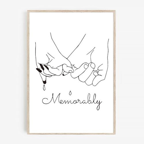 Omnikryp Stampa su Tela, Quadro Tela 20 * 30 cm, Quadri Decorazioni Idea Regalo San Valentino, Quadro Moderno Pronto da appendere, Quadretti da Parete Moderni per Camera da Letto Casa Bagno Soggiorno