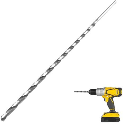 5mm Extra Long Drill Bit 200mm HSS Twist Drill Straight Shank Auger Drill Bit Twist Drill Straight Shank Auger Drill Bit for Wood