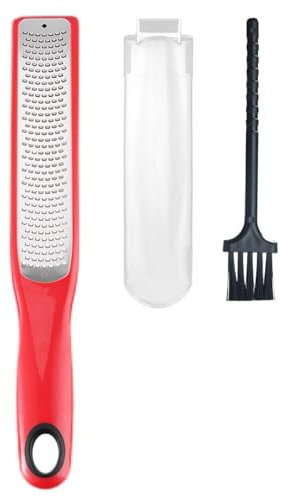 zesterr Grater - Citrus zesterr | Stainless Steel Lemon zesterr | Orange Citrus Peeler Tool with Loop | Portable Orange Rind Peeler Tool with Non-Slip Handle | Fine Shred Kitchen Rasp for Kitchen