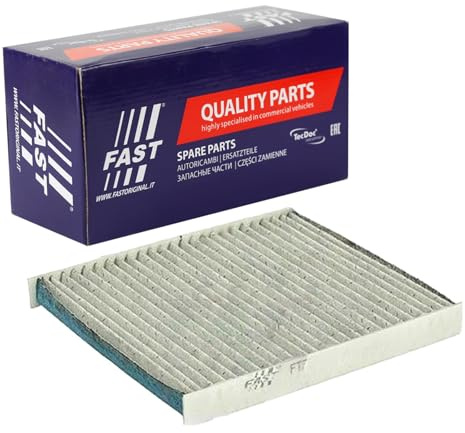 FAST Filter, Innenraumluft FT37310PM | Kompatibel mit: ABARTH 500 / 595 / 695, 500C / 595C / 695C, FIAT 500, 500 C, PANDA, PANDA Kasten/Schrägheck, FORD KA