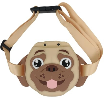 ETUCYNG Hundträning godisväska, 200 ml hundformad läckagesäker | Snack midjeväska – för promenader, hundmat förvaring, utomhusäventyr, träning och