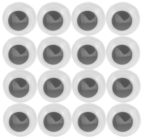 NULYLU Ojos Móviles Autoadhesivos de Plástico 6 MM 500 Unidades Pegatinas para Manualidades DIY Ojos para Peluches Accesorios para Muñecos y Bricolaje Creativo
