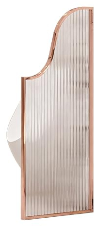 Öffentliche Herren-Toiletten-Trennwand – Wandmontierte Urinalleitung, Badezimmer-Trennwand, Sichtschutz für Toilette, Hotel, Farbe 40 x 90 cm