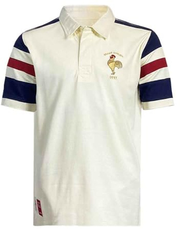 Polo France Rugby 1997, blanc, XXL