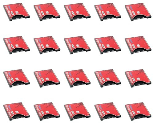 Janasiba 20X La per Schede da SD un Supporta La Scheda SD Wireless WIFI Tipo I Adattatore per Fotocamera SLR