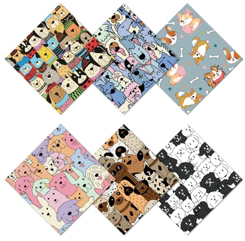 CREATCABIN 6 paño de Limpieza de Gafas Paños de Microfibra Reutilizables para Limpiar Lentes de Perro Paños de Microfibra Suaves para Gafas Cámaras Portátiles Pantallas de Teléfonos Celulares 16x16cm