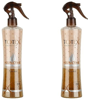 TOTEX Après-shampoing sans rinçage à la kératine - 2 phases - 400 ml