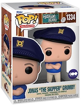 Funko POP! TV: Gilligan's Island - The Skipper | Offizielles Comedy Merch - Vinyl Sammelfigur als Regal Deko - Geschenkidee zum Geburtstag für Fans und Sammler