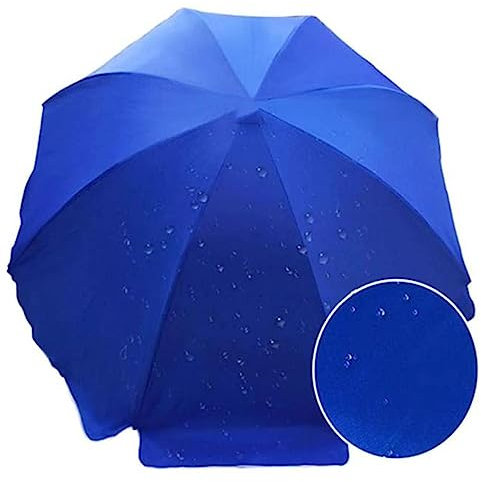NILZA Sonnenschirmbezug Ersatz-Baldachin 8-Rippen/10-Rippen, Sonnenschirm Ersatzbespannung Marktschirm Bespannung, Ersatz-Überdachung Für Strandschirm 2m 2.6m 3m (Size : 280cm/8Ribs)