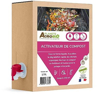 PLANETE AGROBIO Activateur de Compost (1,5 Litre)