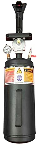 Reifenfüller Geeicht, Druckluft Reifenfüller, 3 Gallonen Reifenfüller Reifenverstärker Schwarz Reparatur Kompressor 140 * 420mm