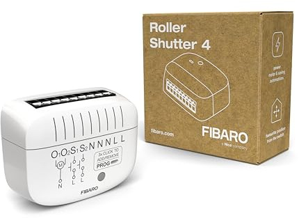 FIBARO Roller Shutter 4/Kontroll för rulljalusier, persienner, markiser och pergolaer